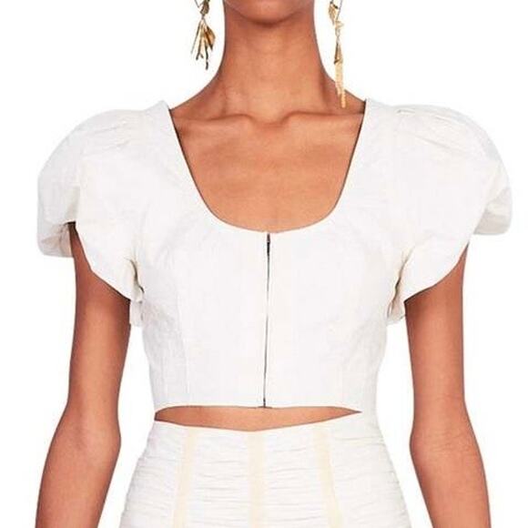 Ulla Johnson Kalena Top - Bone - 10 - Picture 1 of 15